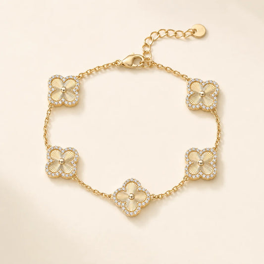 Clorii Bloom Clover Bracelet