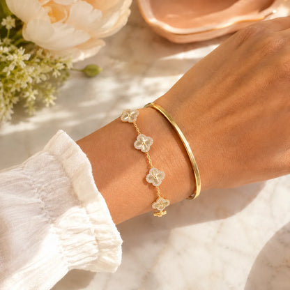 Clorii Bloom Clover Bracelet